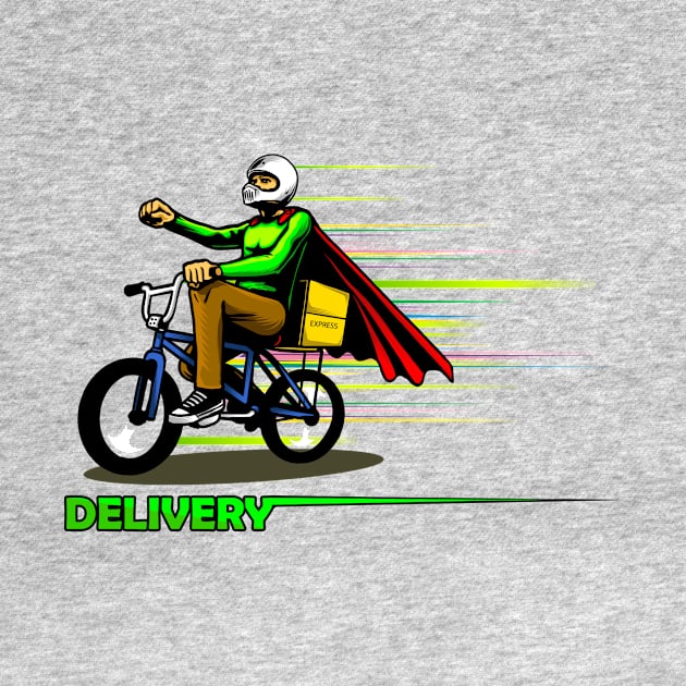 delivery man illustration by Invectus Studio Store